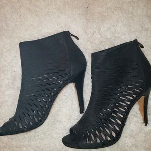 Vince Camuto Black Ankle Boots